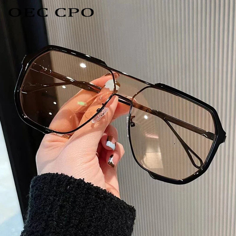Unique One-Piece Fashion Sunglasses