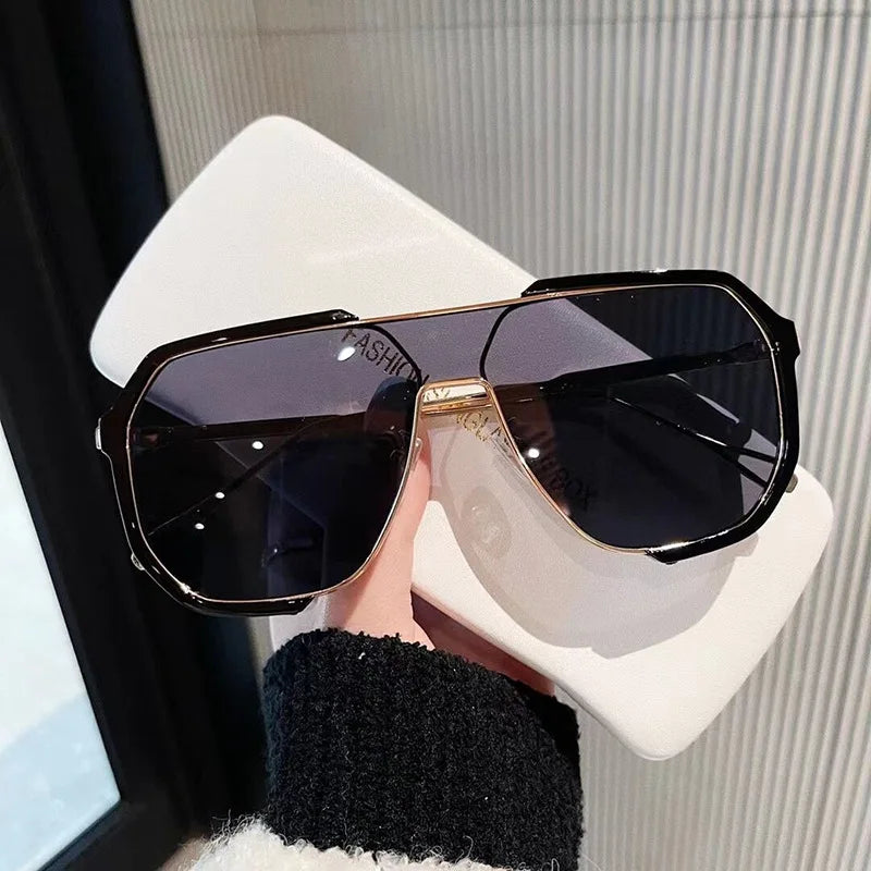 Unique One-Piece Fashion Sunglasses