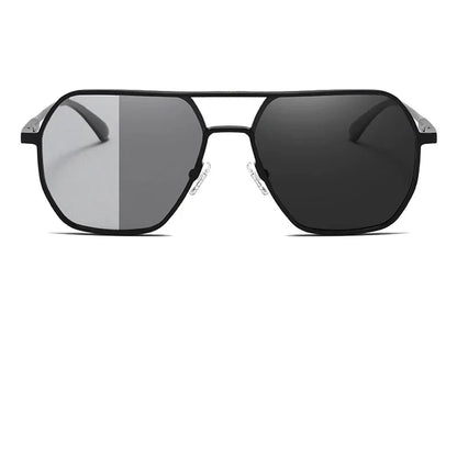 Luxury Metal Photochromic Sunglasses