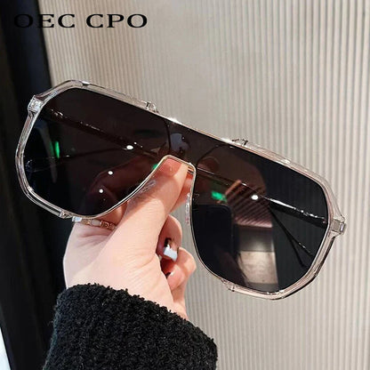 Unique One-Piece Fashion Sunglasses