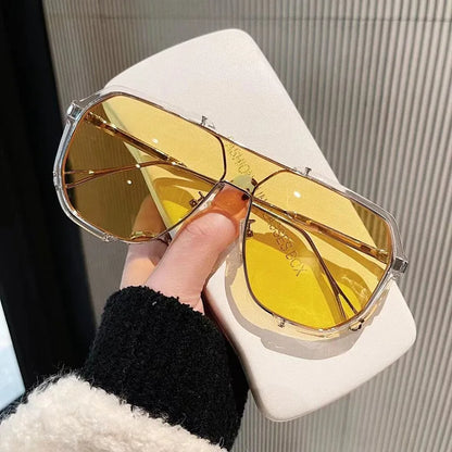 Unique One-Piece Fashion Sunglasses